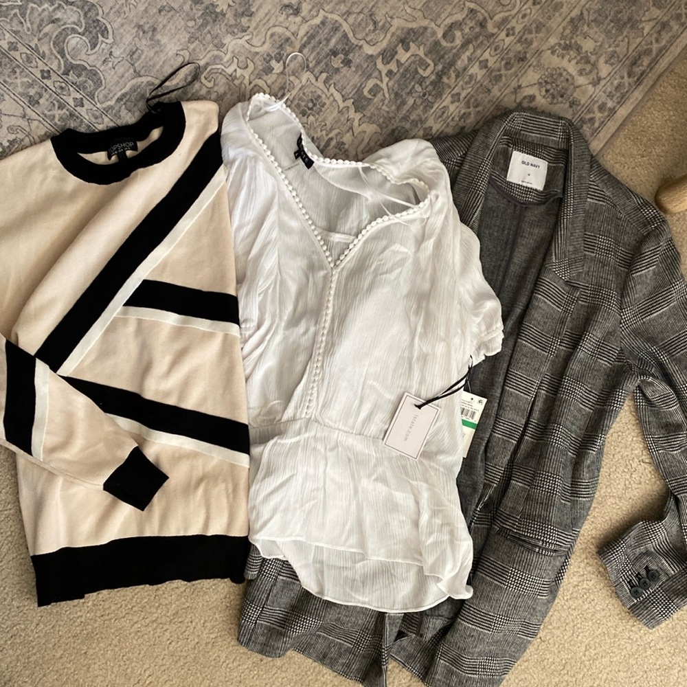 Topshop 1state, old navy 3pc Bundle Size M/L